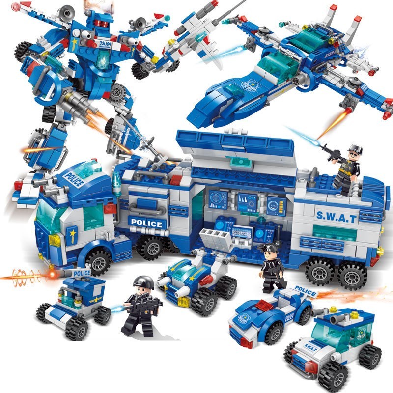 Educational Building Blocks Set – 400–800 Pieces