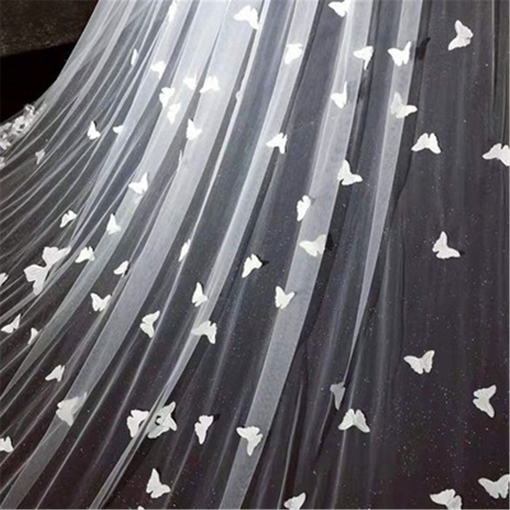 Starry Sky Veil Bridal Wedding Dress - Image 2