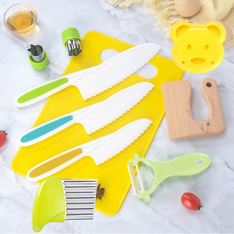 Children's Plastic Birthday Cake Stand Knife Toy Suit - Image 10