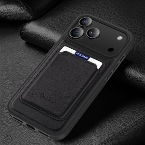 Leather Magnetic Card Holder Phone Case Compatible With The 17 Pro Max