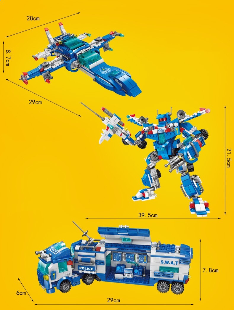 Educational Building Blocks Set – 400–800 Pieces - Image 9