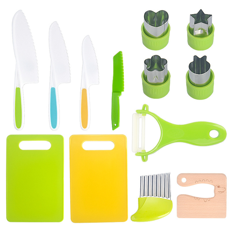 Children's Plastic Birthday Cake Stand Knife Toy Suit - Image 8