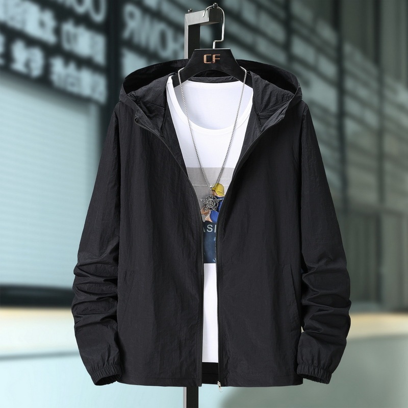 Fashionable Hooded Sun-protective Clothing Plus-size - Image 10