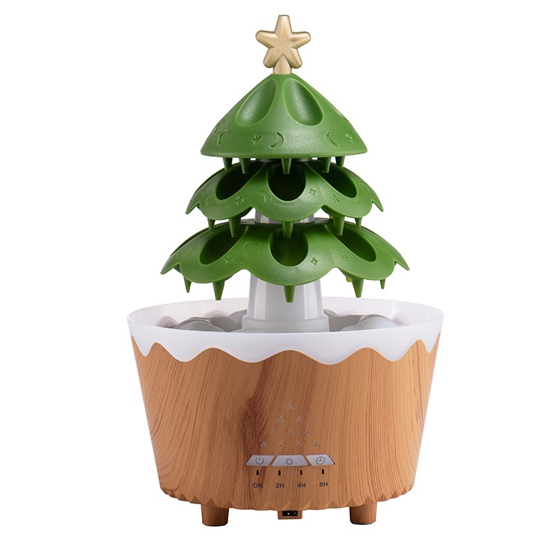 New Design Essential Oil Aroma Diffuser Household Mute Small Remote Control Humidifier Suitable For Home Christmas Gift - Image 7